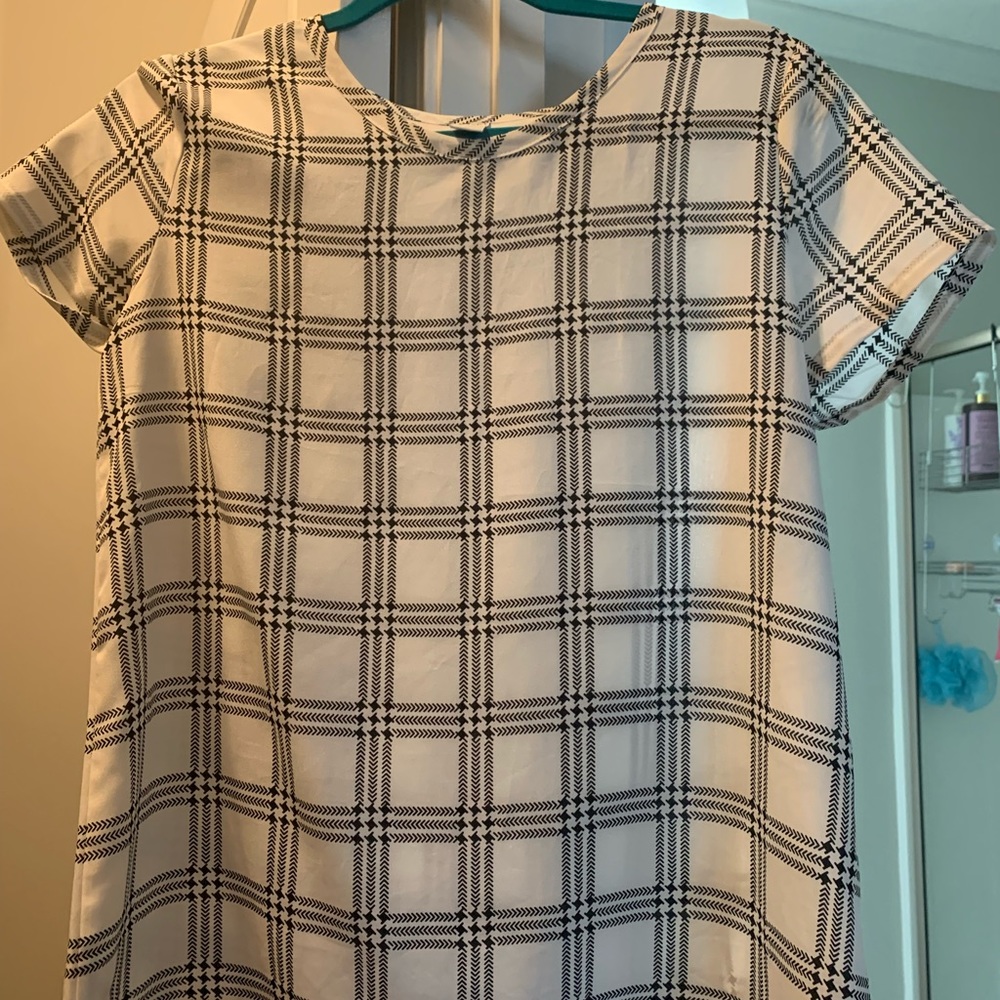 Houndstooth top